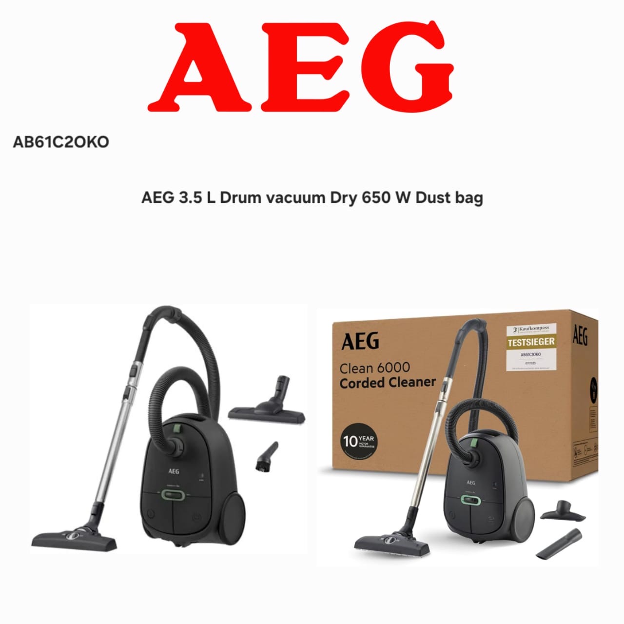 جاروبرقی AEG-61OKO